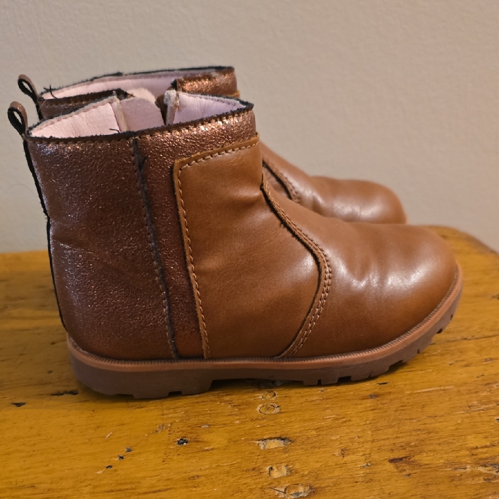 Stride Rite Tan Kids Boots